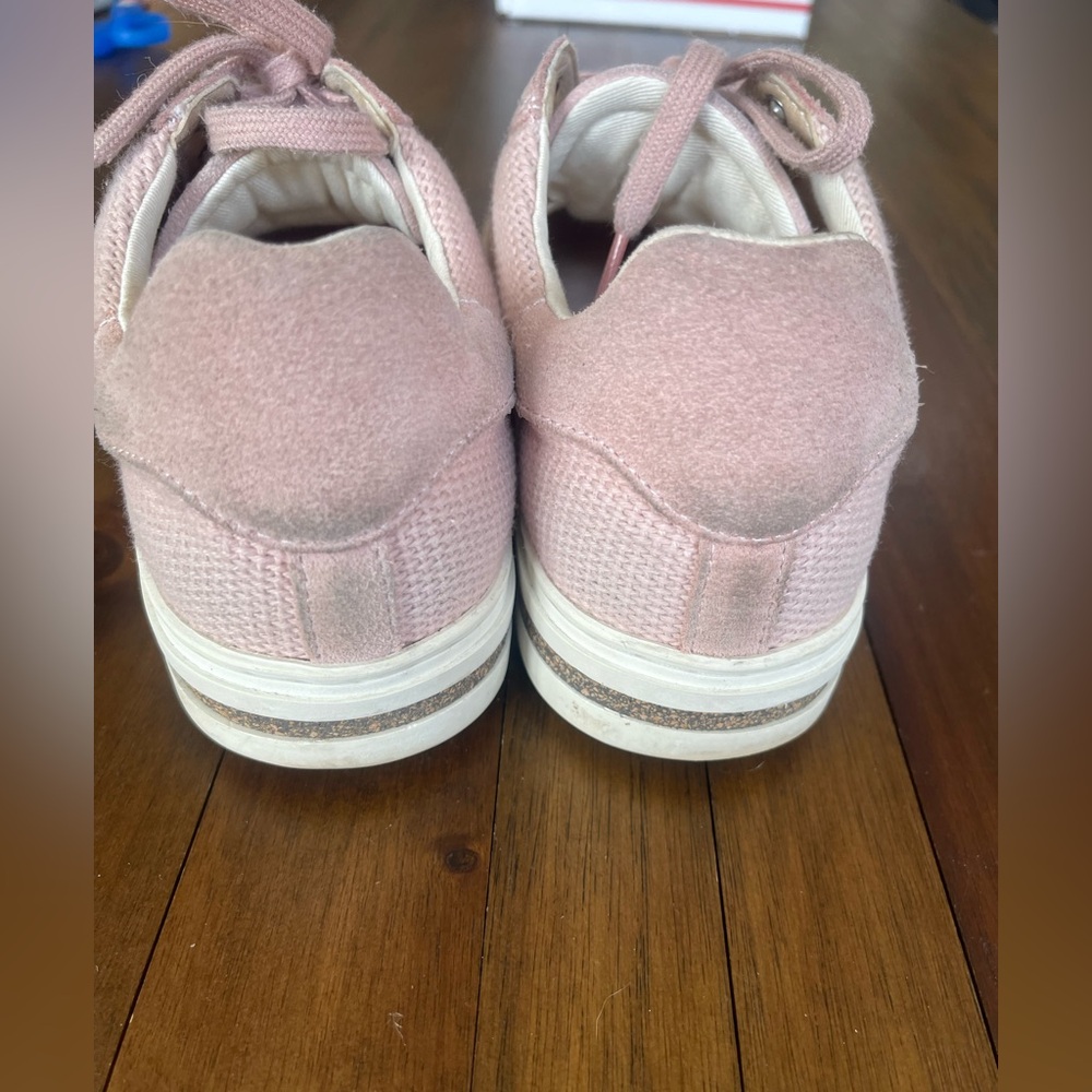 Birkenstock Bend Low Canvas Suede Soft Pink sneaker size EU36 - Picture 10 of 13